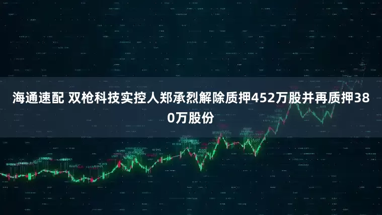 海通速配 双枪科技实控人郑承烈解除质押452万股并再质押380万股份